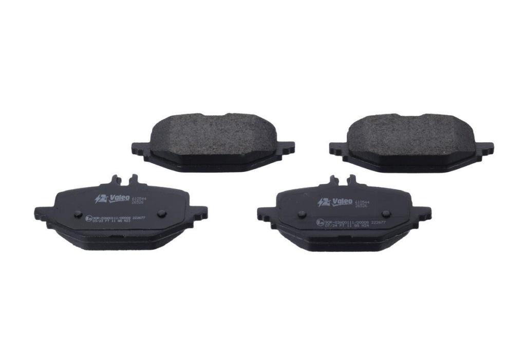 Jeu de 4 plaquettes de frein VALEO ref. 610544